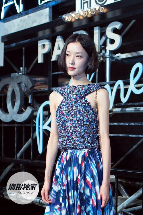 杜鹃名模生活照